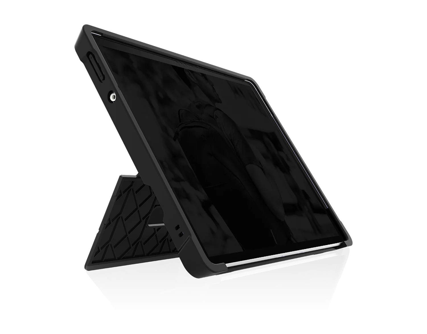 STM Goods Dux Shell Rugged Case for Microsoft Surface Pro 8 Tablet - Black - Image 4