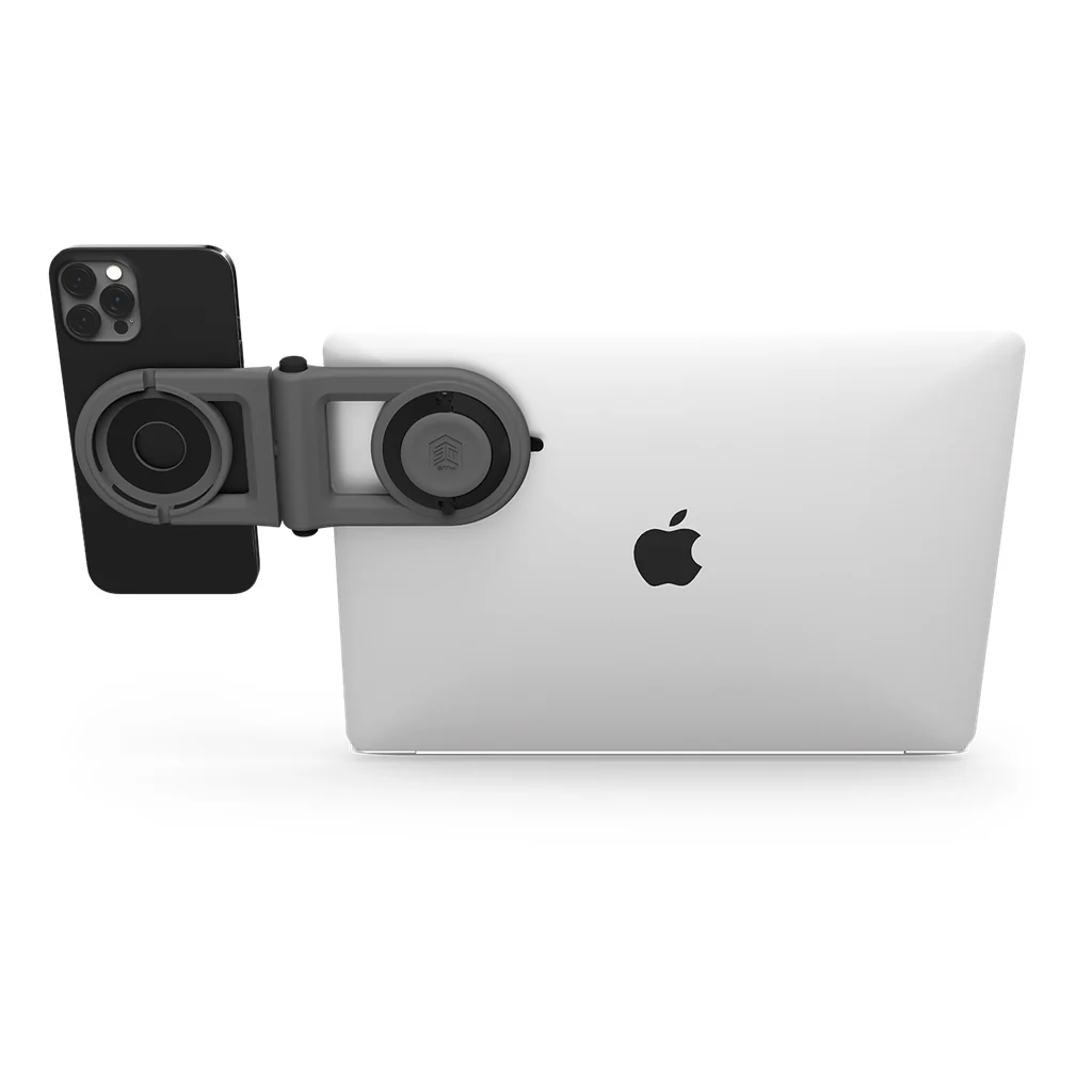 STM MagArm Portable Phone Mount with MagSafe Feature - Grey - Image 3