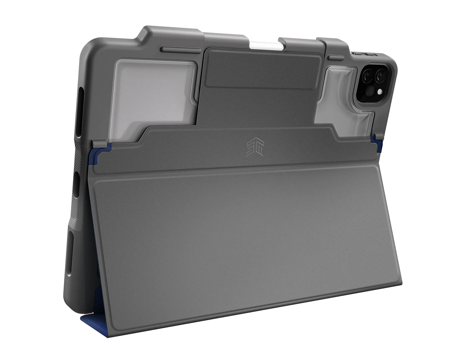 STM Rugged Case Plus iPad Pro 11 1st and 2nd Gen 2018 / 2020 - Midnight Blue - Image 2