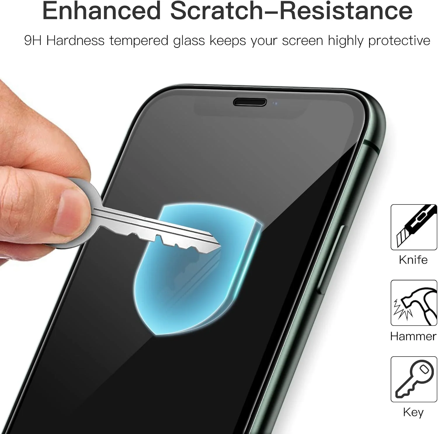 STM Tempered Glass Screen Guard iPhone 13 / 13 Pro / 12 / 12 Pro / 11 / XR 6.1 - Image 2