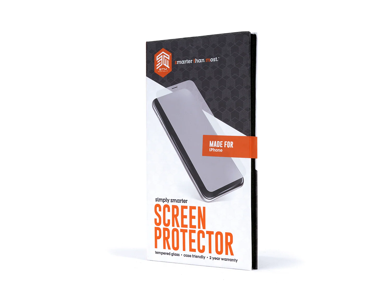 STM Tempered Glass Screen Guard iPhone 13 / 13 Pro / 12 / 12 Pro / 11 / XR 6.1 - Image 3