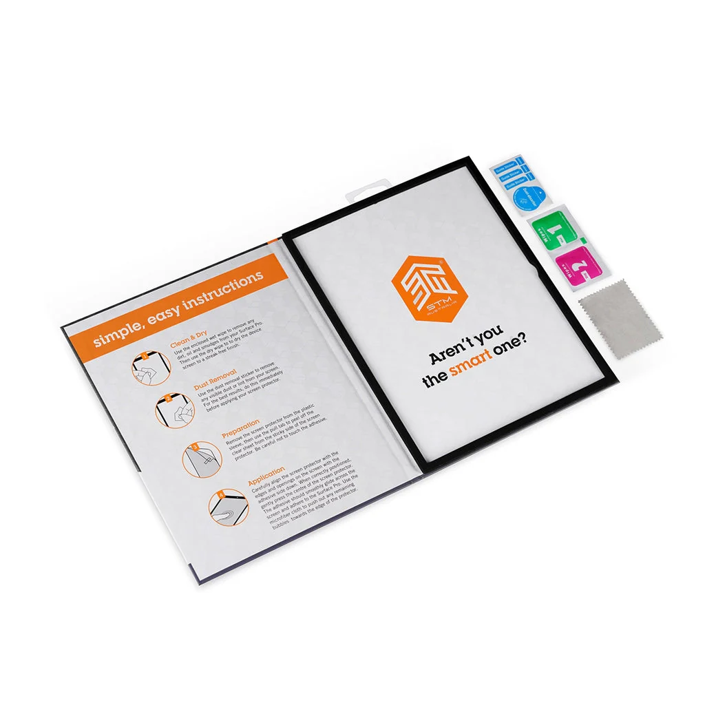 STM Tempered Glass Screen Guard Surface Pro 7+ / 7 / 6 / 5 / 4 - Clear - Image 4