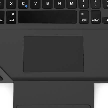 STM Trackpad & Keyboard Rugged Dux Case iPad 10.2 9th 8th 7th Bluetooth  - Black - Image 8