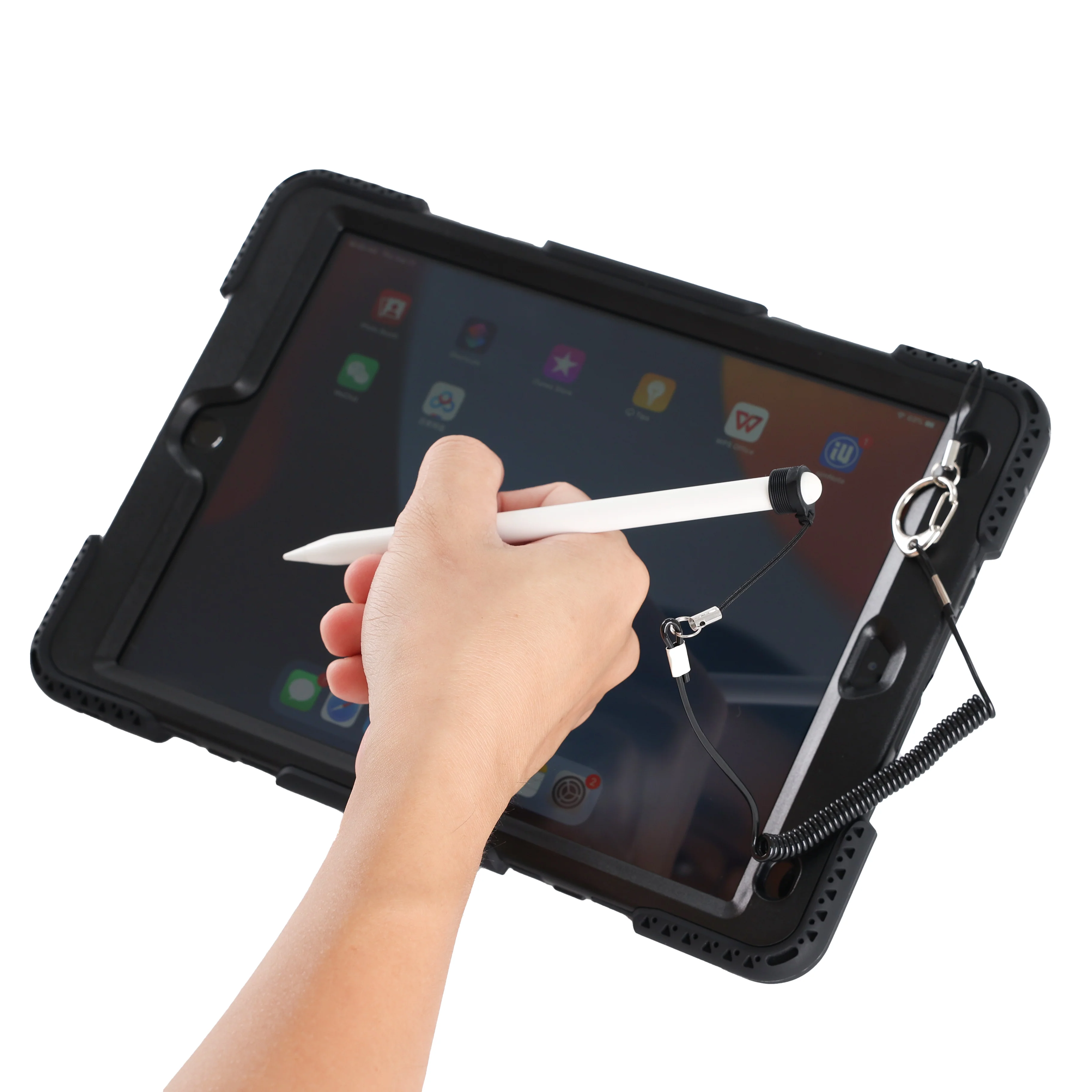 Tether Stylus & Apple Pencil Add On for New Griffin Case 2019-2021 - Image 6