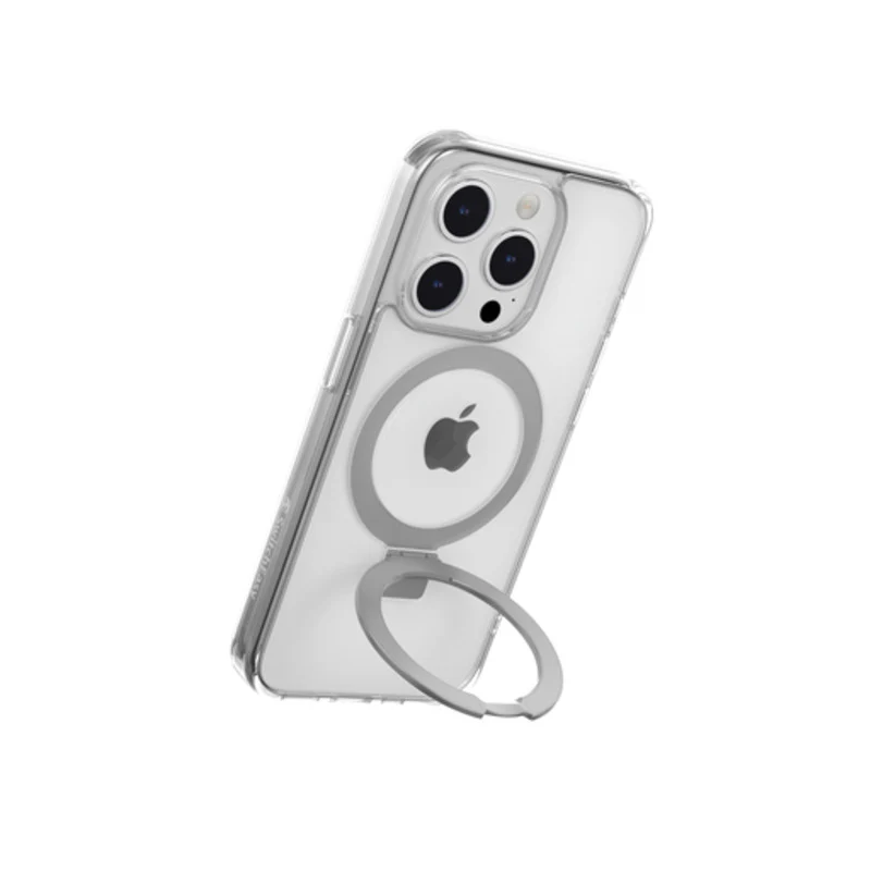 SwitchEasy MagStand M MagSafe Grip for iPhone 15 Pro 6.1 - Transparent - Image 3