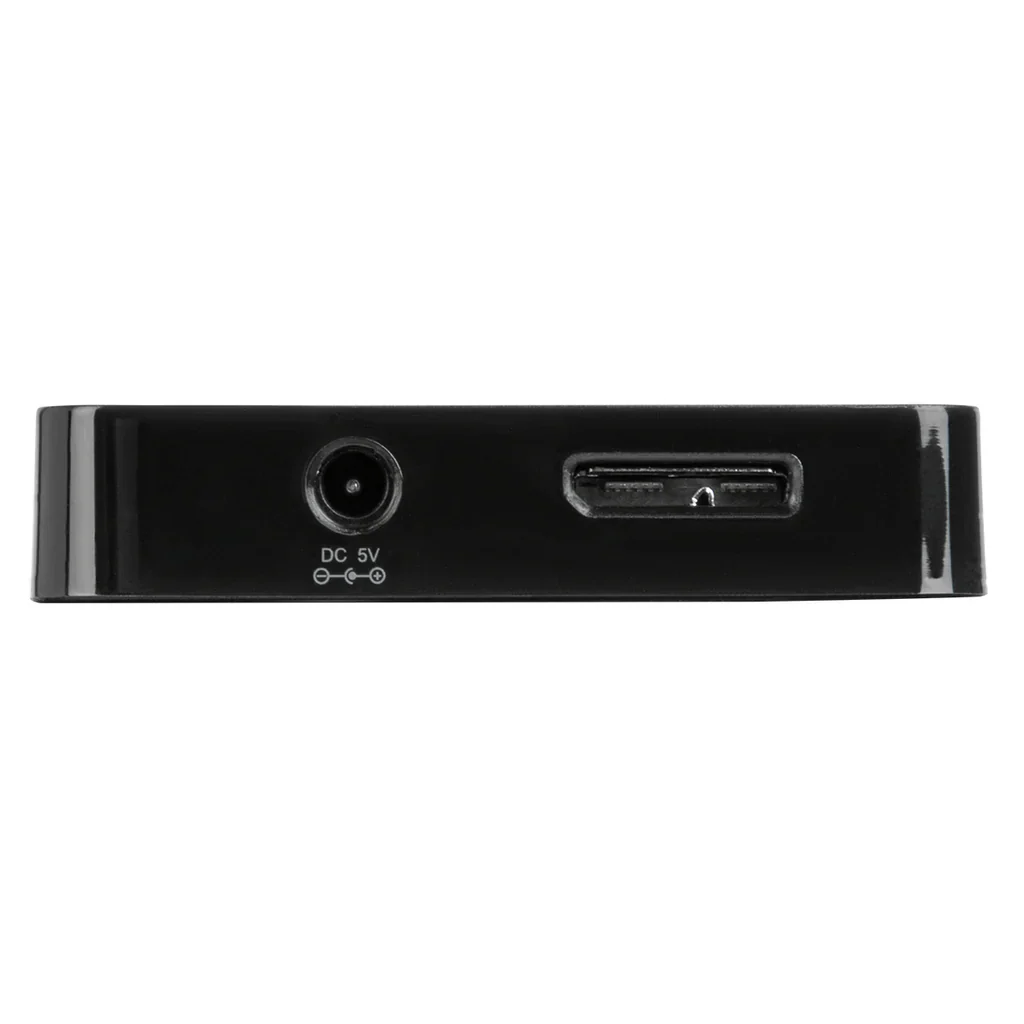 Targus 4-Port USB Powered Hub with 4A AC Adapter - Black - Image 2