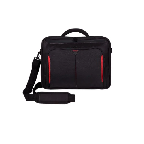 Targus Classic+ Clamshell Laptop Case with File Compartment 18 inch - Black - Image 6