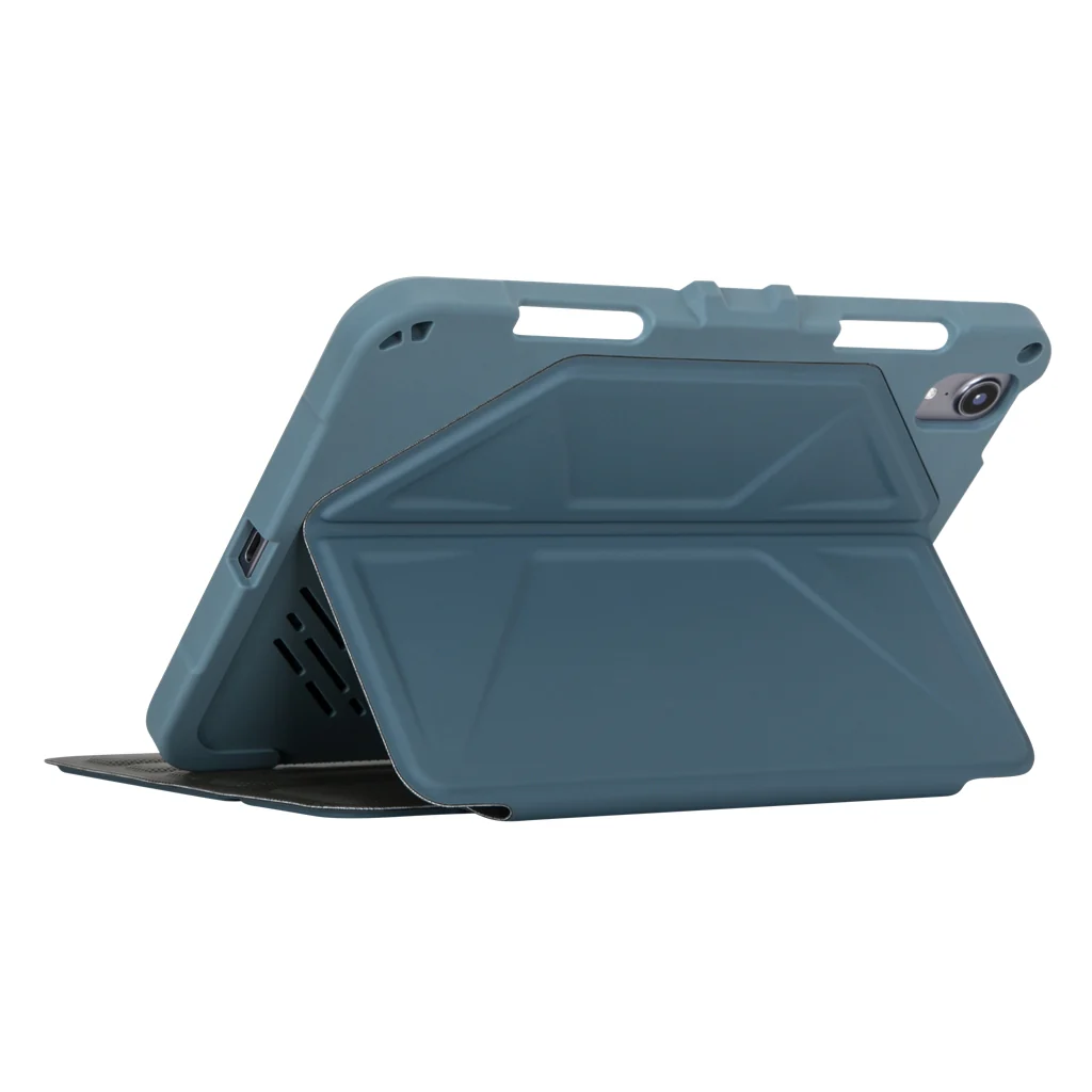 Targus Pro Tek Rugged Folio Case iPad Mini 6 / 7 - Blue - Image 4