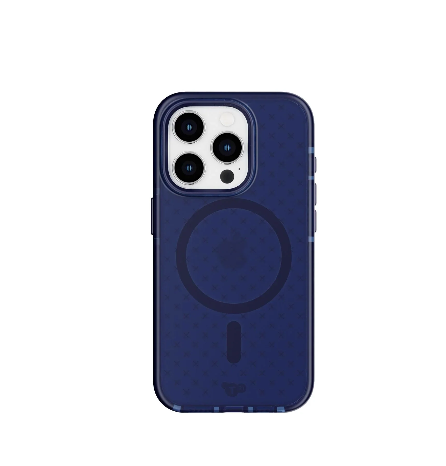 Tech 21 Evo Check w/ MagSafe Case for iPhone 15 Pro 6.1 - Midnight Blue - Image 3