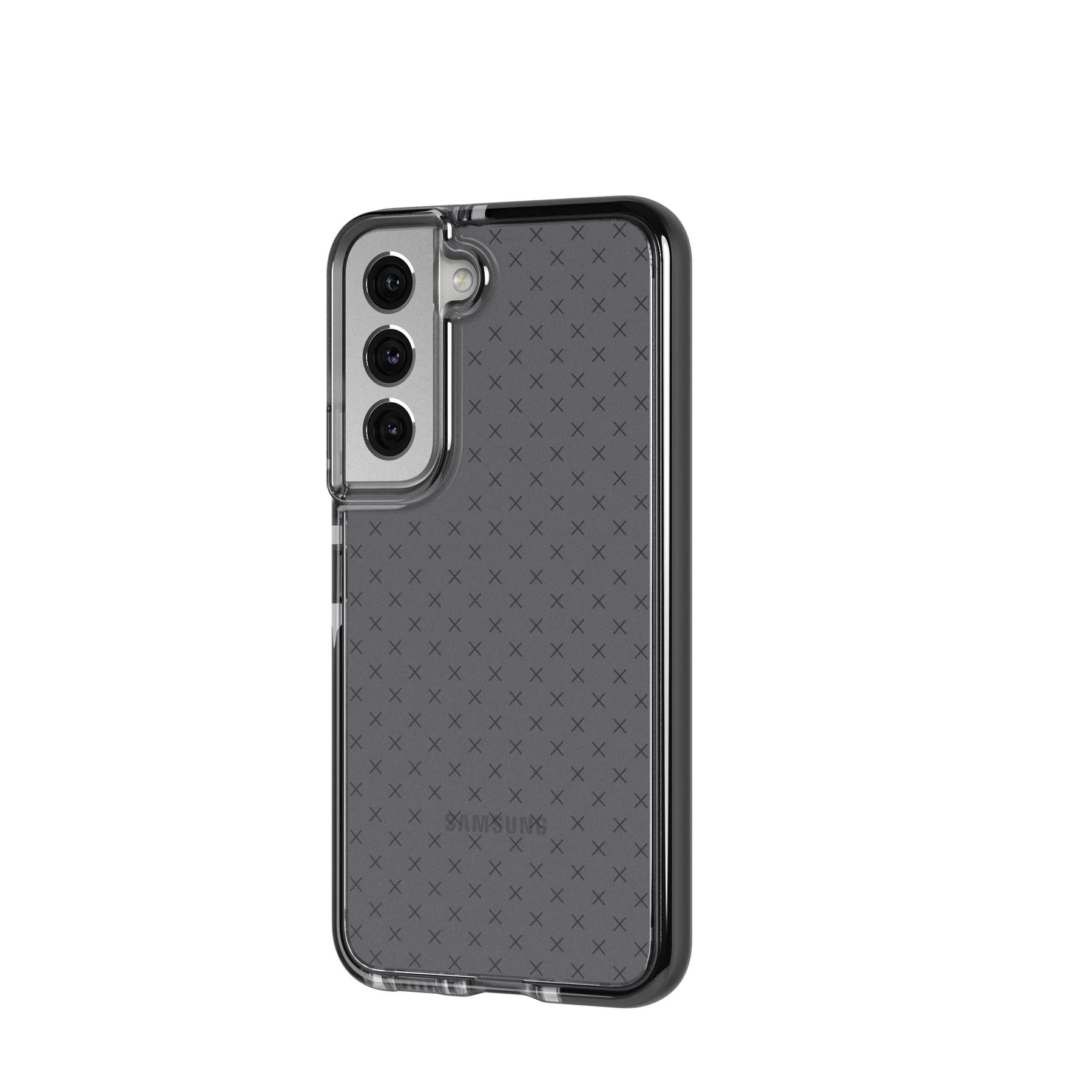 Tech21 Evo Check 4.9m Drop Protective Case Samsung S22 Plus 6.6 inch - Smokey Black - Image 4
