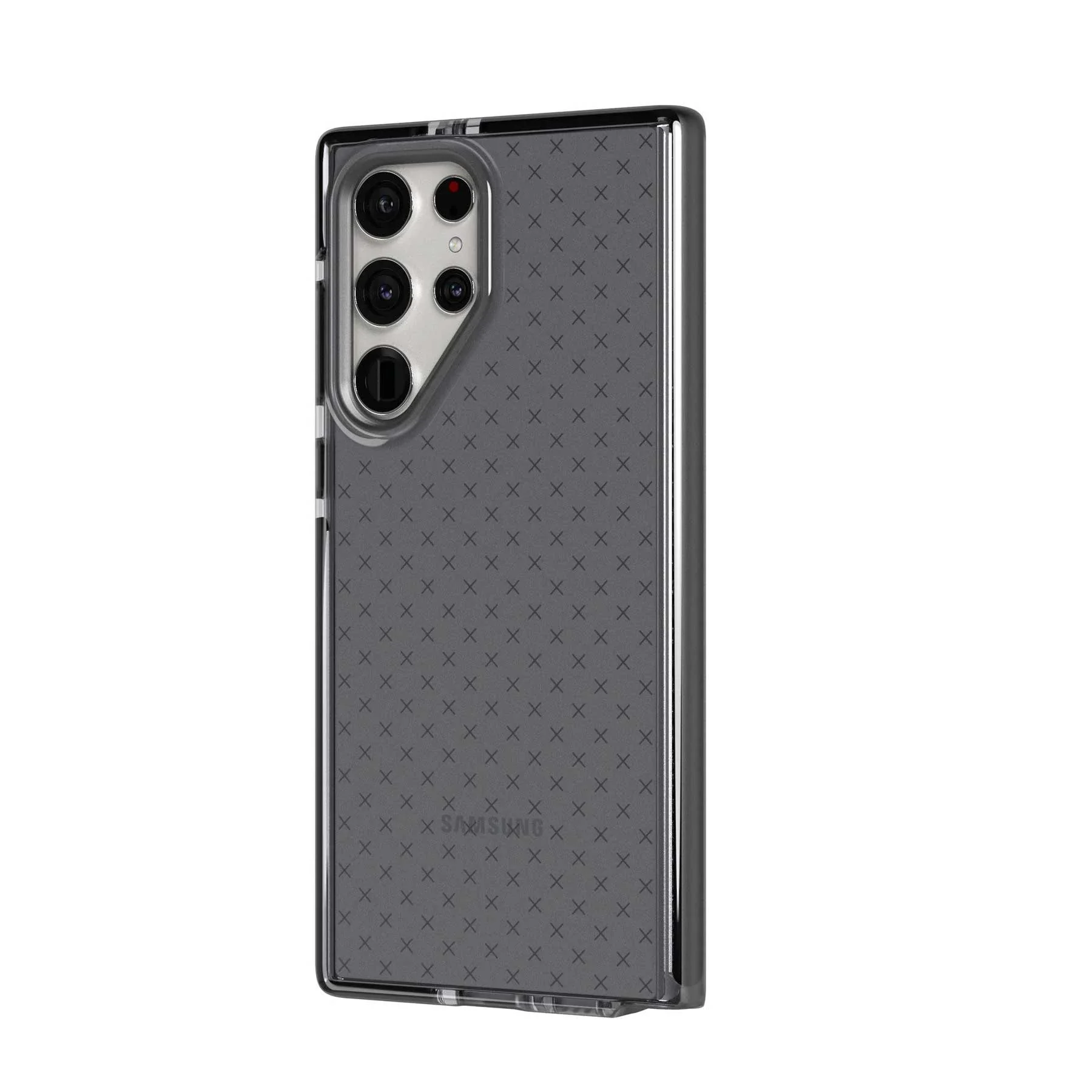Tech21 Evo Check 4.9m Drop Protective Case Samsung S22 Ultra 6.8 inch - Smokey Black - Image 3