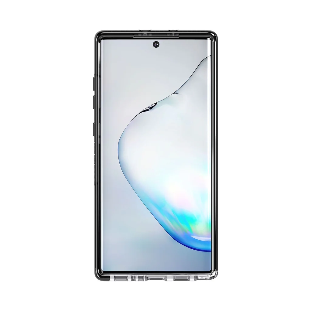 Tech21 Evo Check Protective Case for Galaxy Note10+ Plus / Note10+ 5G - Black - Image 2