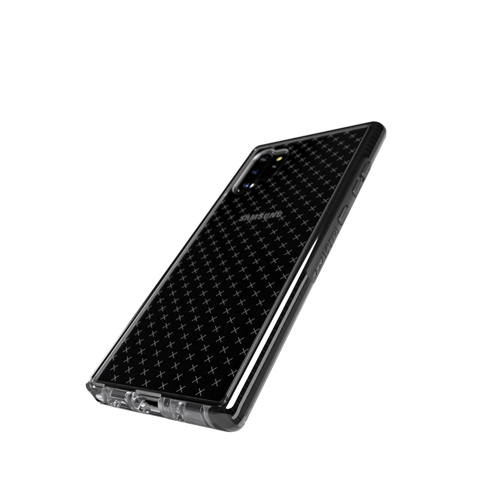 Tech21 Evo Check Protective Case for Galaxy Note10+ Plus / Note10+ 5G - Black - Image 3