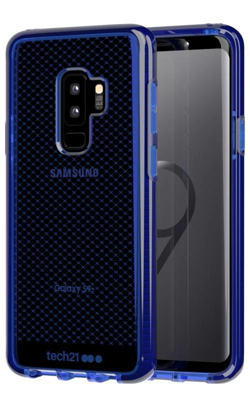 Tech21 Evo Check Rugged 3M Drop Protection Case For Galaxy S9+ Midnight Blue - Image 2