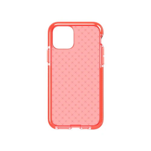 Tech21 Evo Check Rugged Case iPhone 11 Pro / X / XS - Coral (BONUS Screen Protector!!) - Image 6