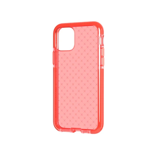 Tech21 Evo Check Rugged Case iPhone 11 Pro / X / XS - Coral (BONUS Screen Protector!!) - Image 8