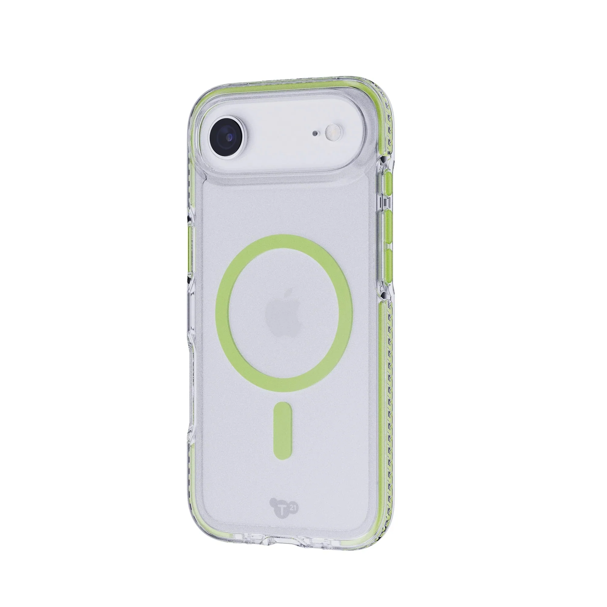 Tech21 EvoCrystal MagSafe Case iPhone 17 Air - Clear/Green - Image 2