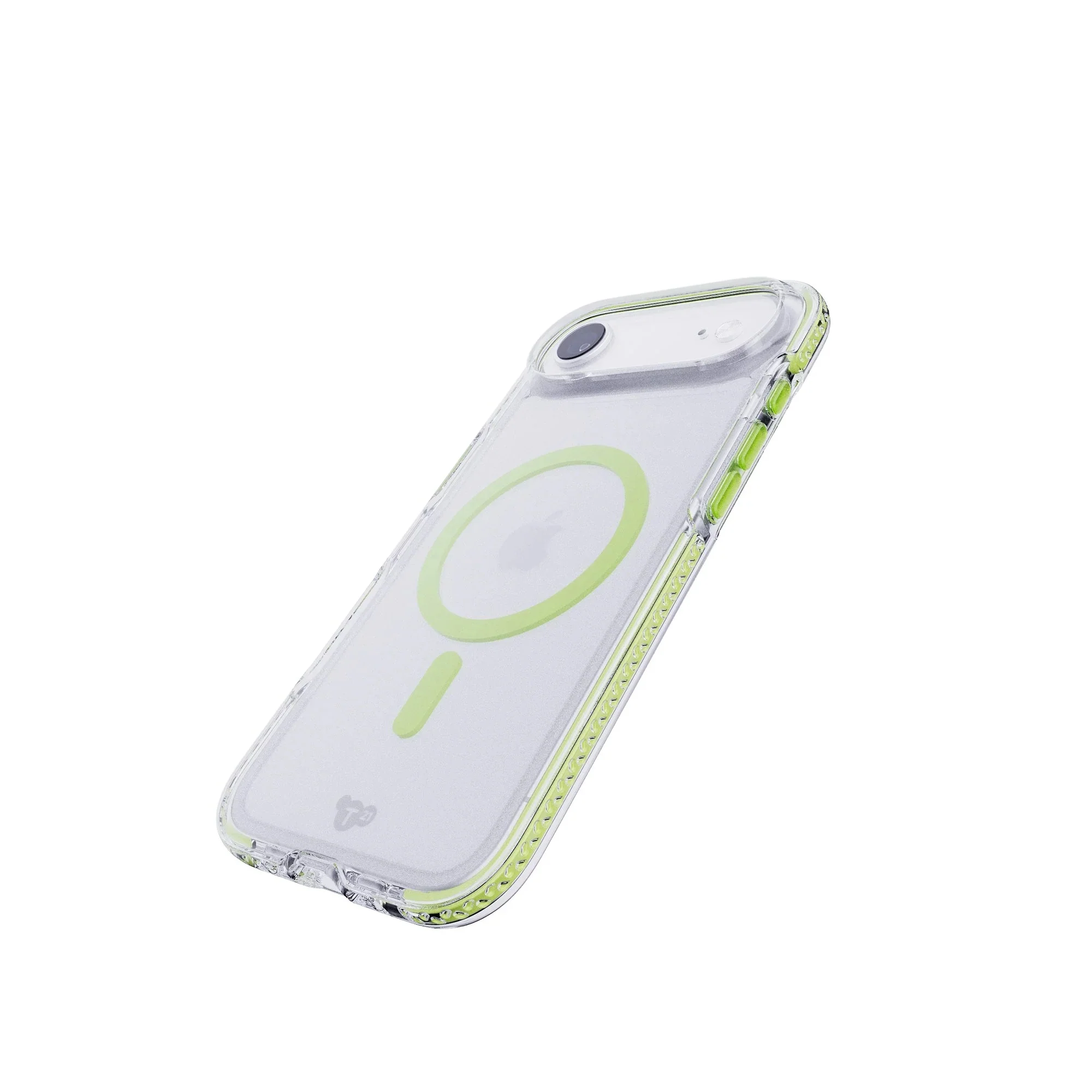 Tech21 EvoCrystal MagSafe Case iPhone 17 Air - Clear/Green - Image 3