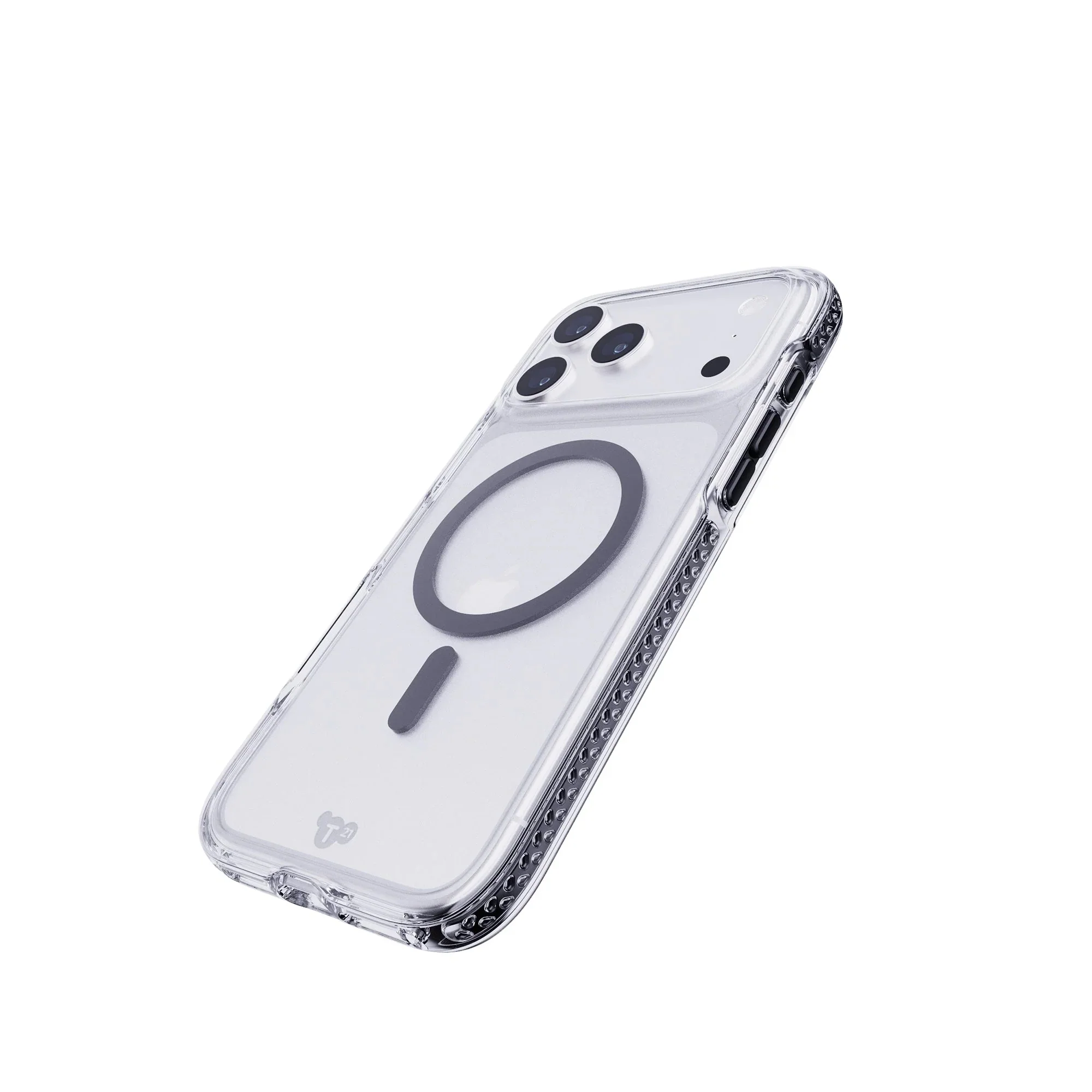 Tech21 EvoCrystal MagSafe Case iPhone 17 Pro Max - Clear/Black - Image 2