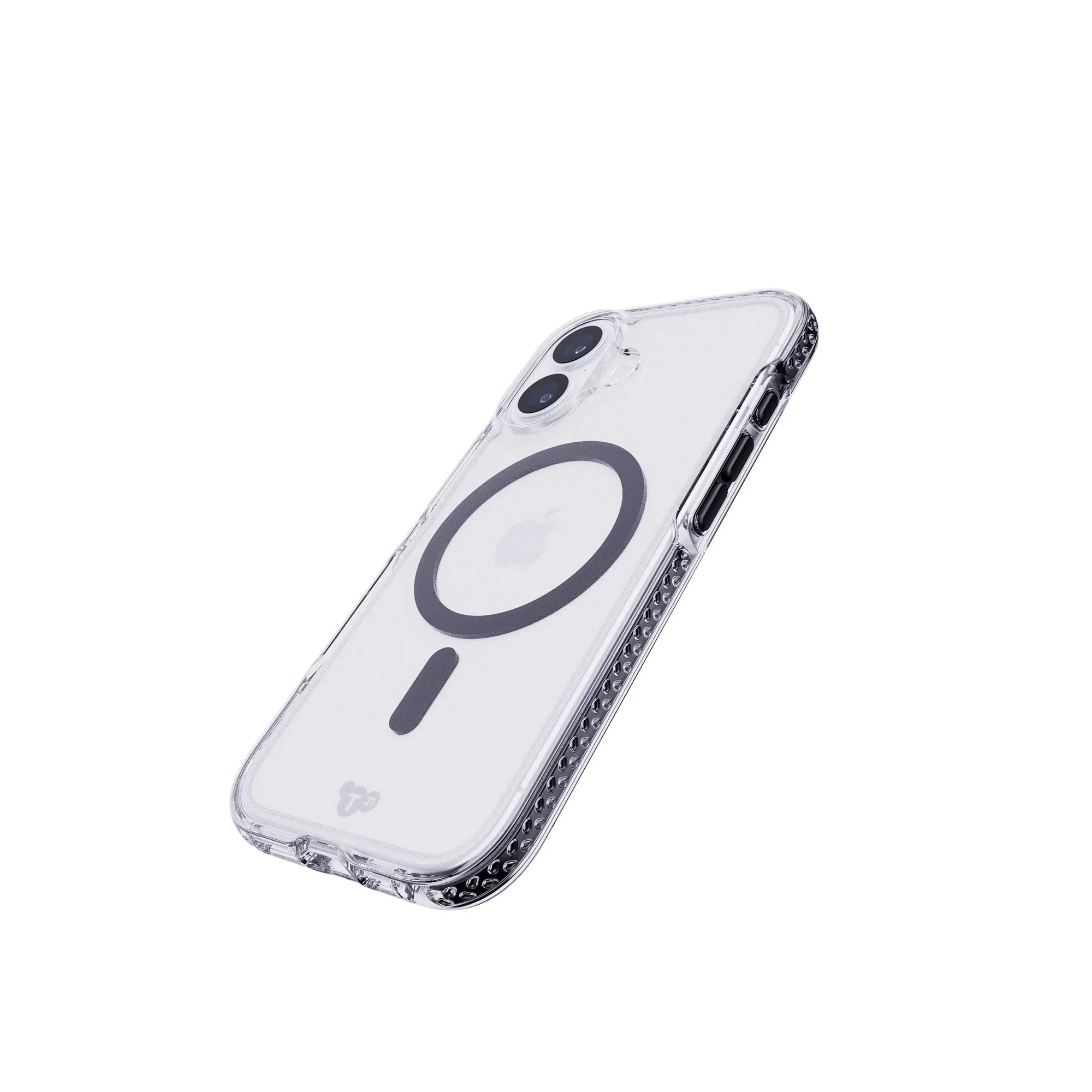 Tech21 EvoCrystal MagSafe Case iPhone 17 Standard - Clear/Black - Image 3