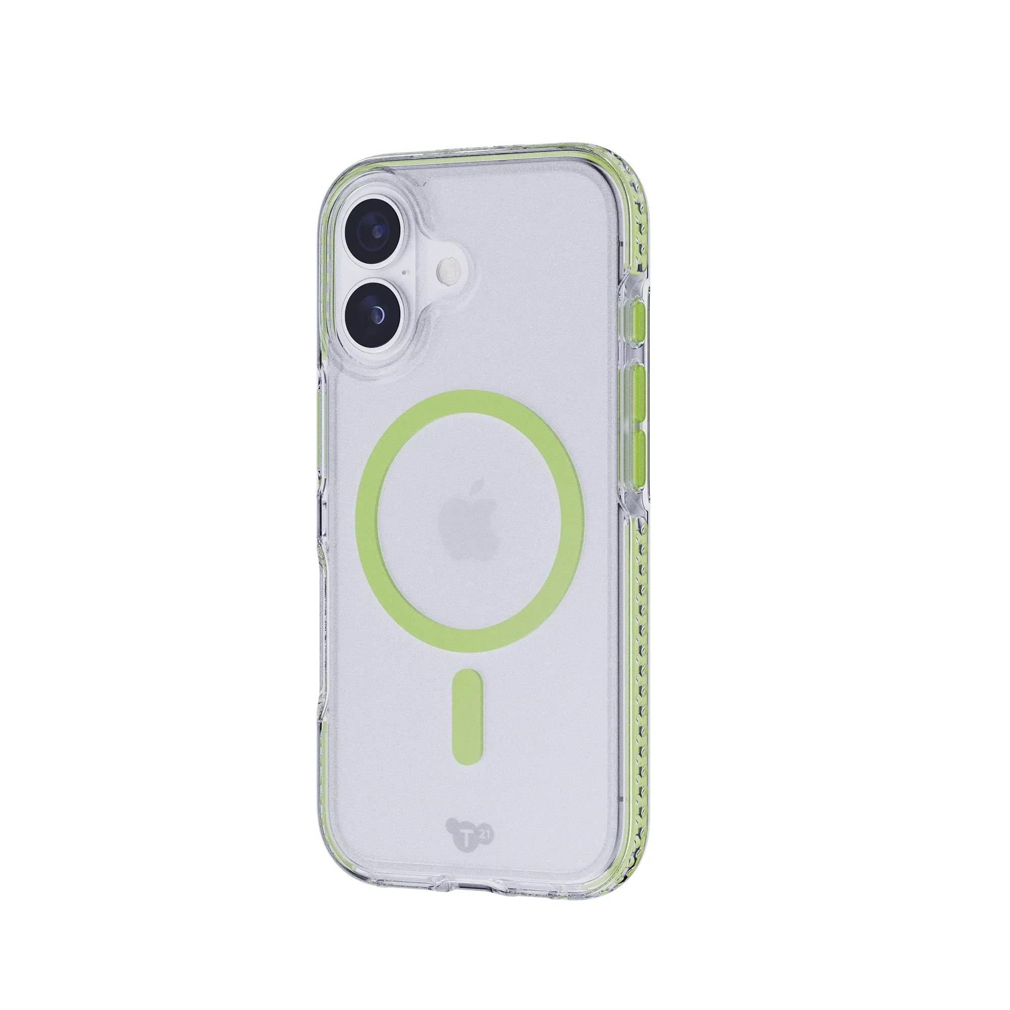 Tech21 EvoCrystal MagSafe Case iPhone 17 Standard - Clear/Green - Image 3