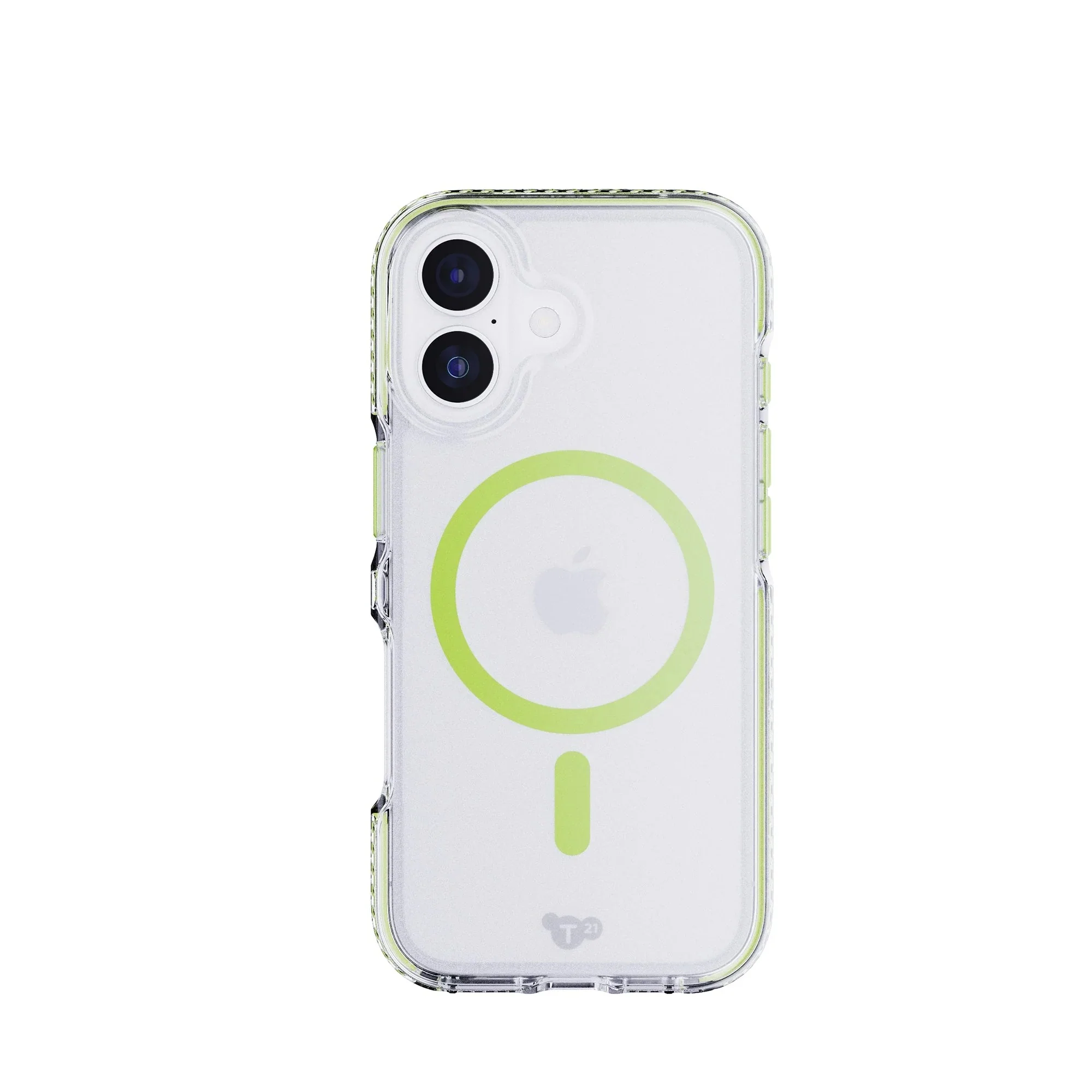 Tech21 EvoCrystal MagSafe Case iPhone 17 Standard - Clear/Green - Image 6