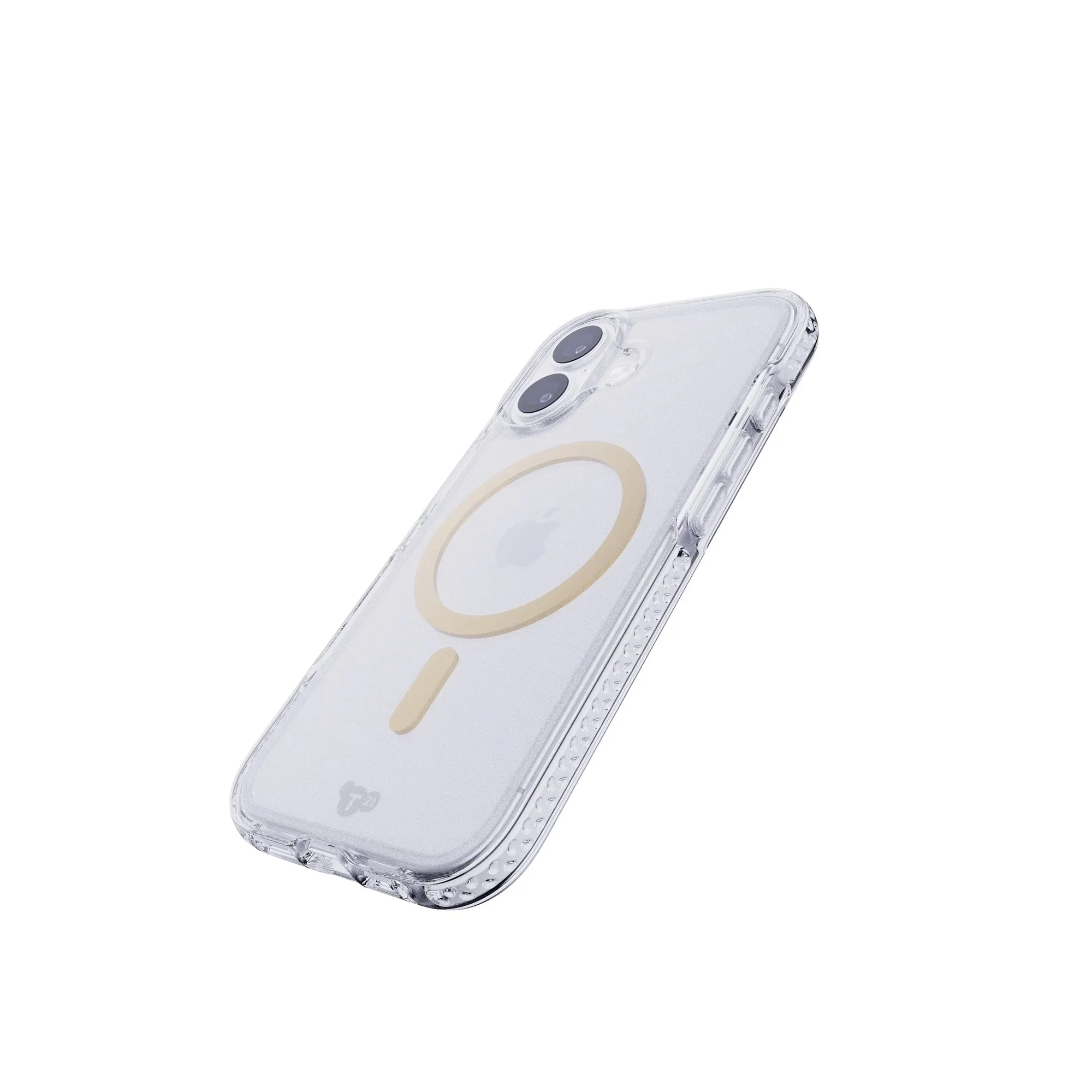 Tech21 EvoCrystal MagSafe Case iPhone 17 Standard - Metallic Gold - Image 3