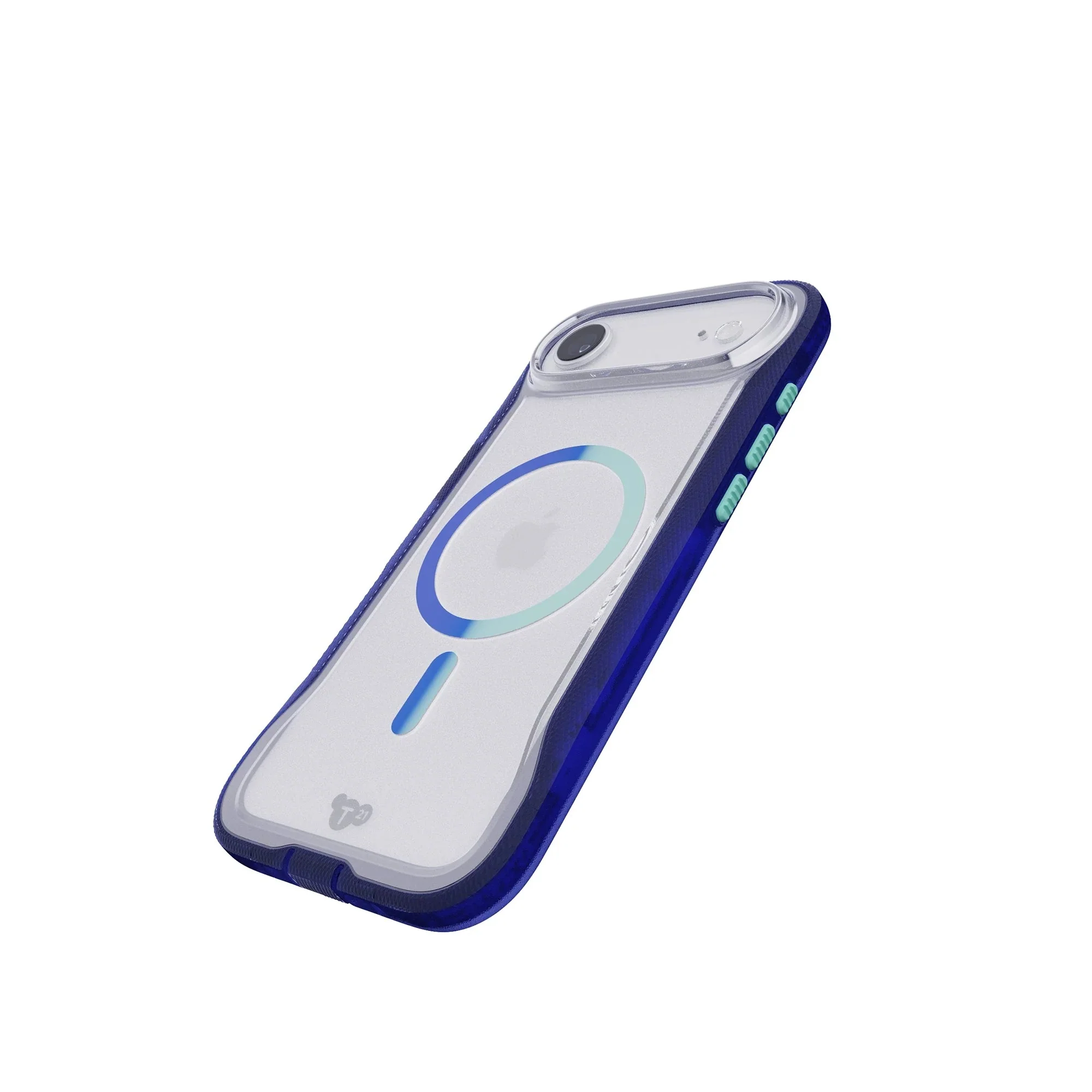 Tech21 EvoPro MagSafe Case iPhone 17 Air - Blue/Mint - Image 2