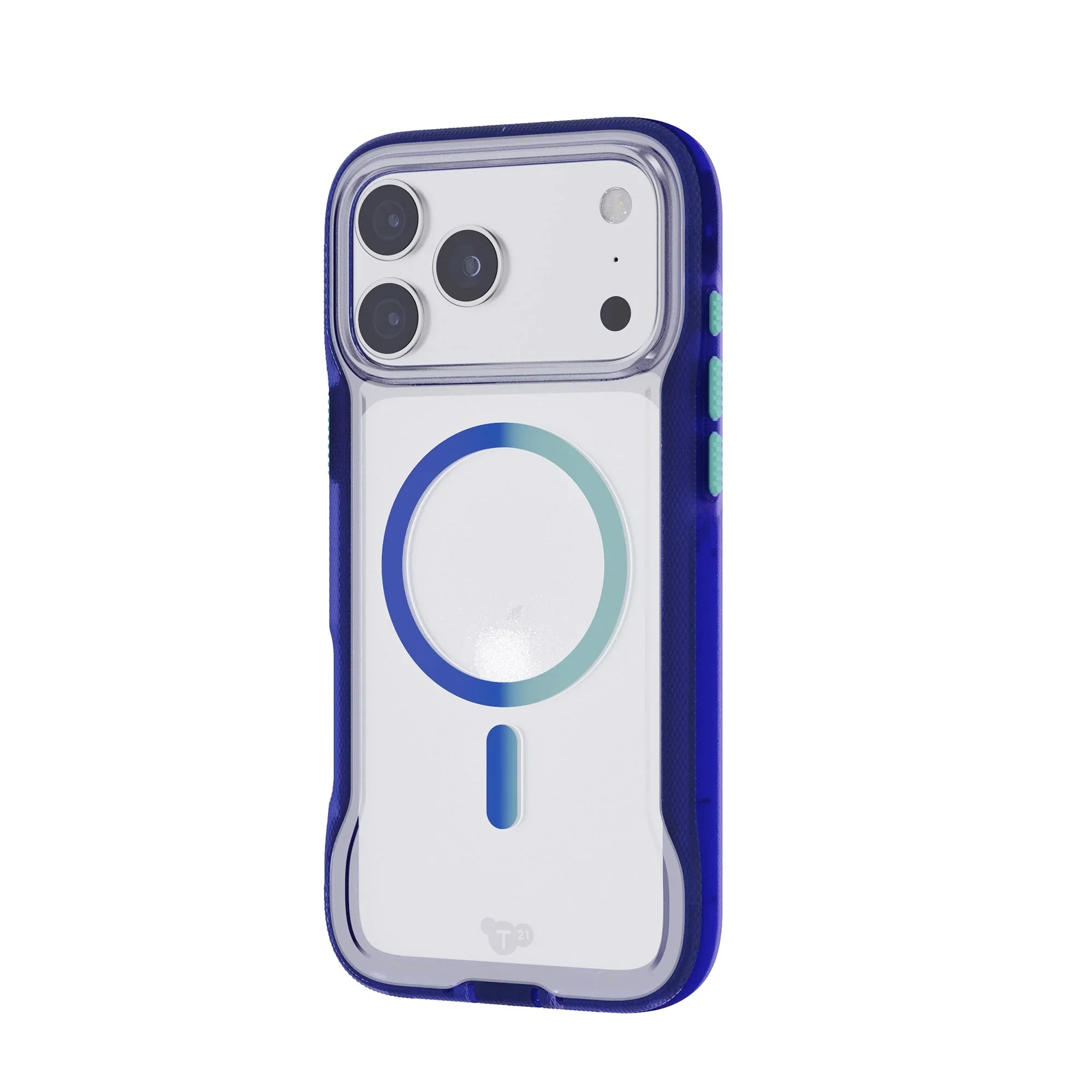 Tech21 EvoPro MagSafe Case iPhone 17 Pro - Blue/Mint - Image 6