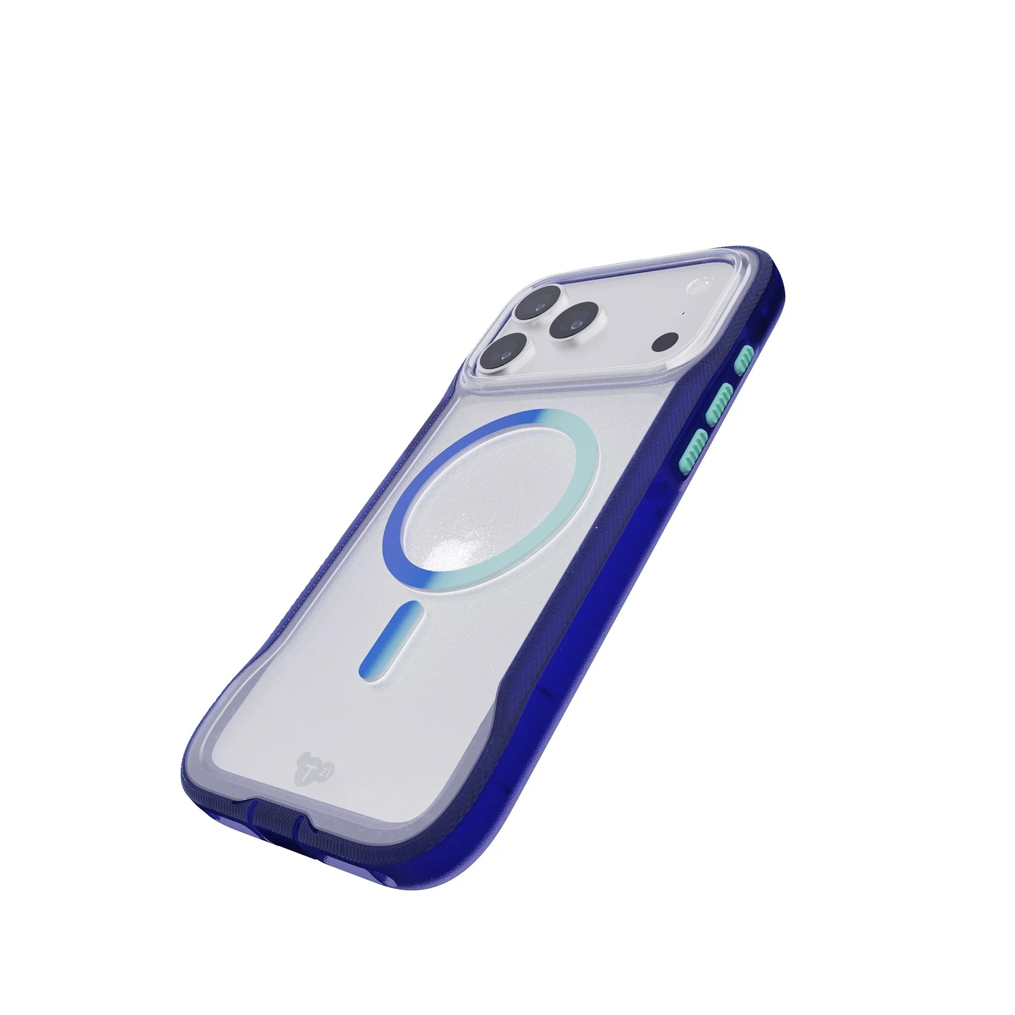 Tech21 EvoPro MagSafe Case iPhone 17 Pro Max - Blue/Mint - Image 5