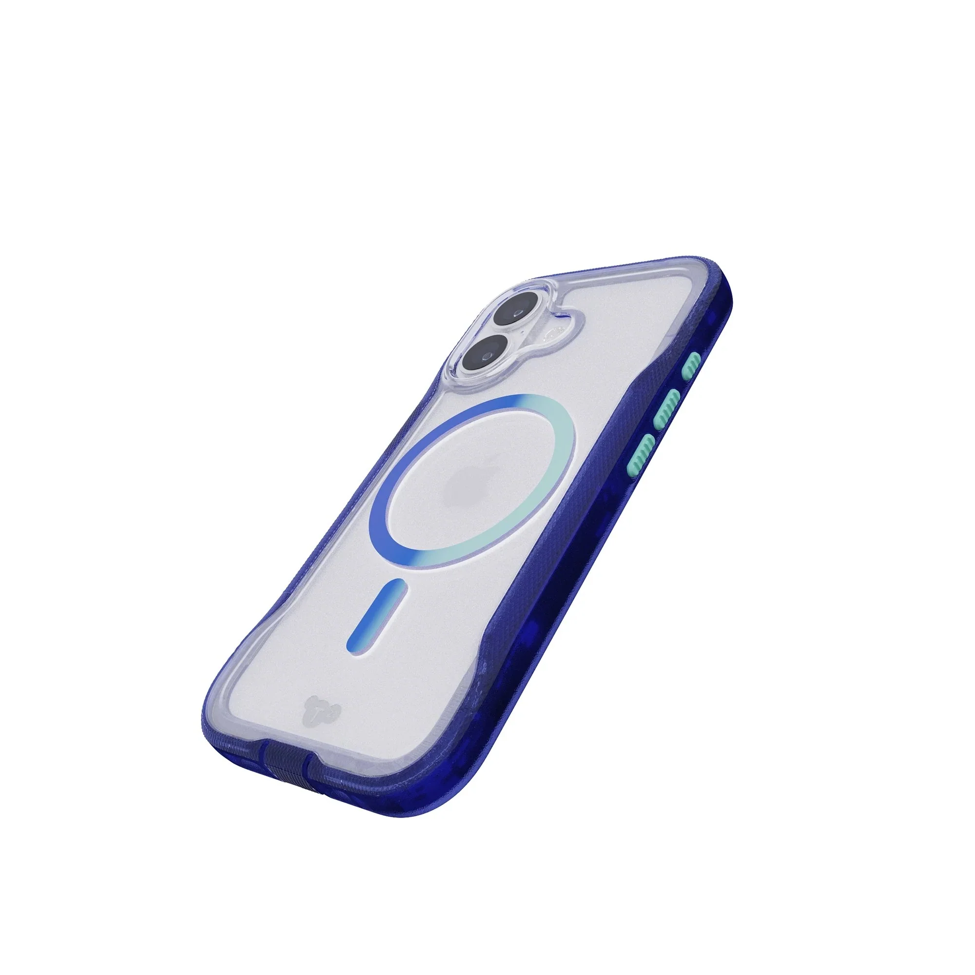 Tech21 EvoPro MagSafe Case iPhone 17 Standard - Blue/Mint - Image 3