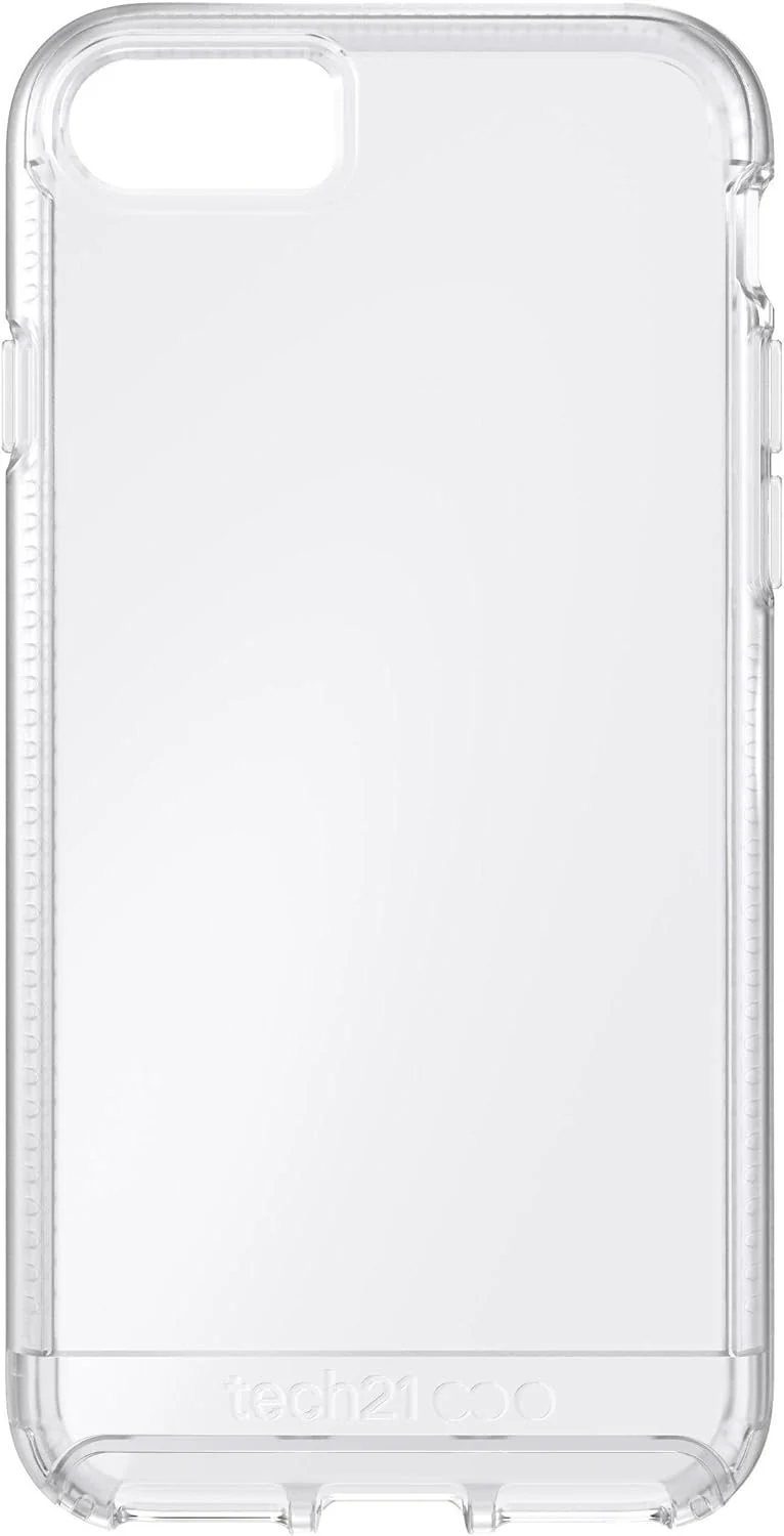 Tech21 Impact Clear Case for iPhone SE 2022 / 2020 / 8 / 7 - Clear - Image 2