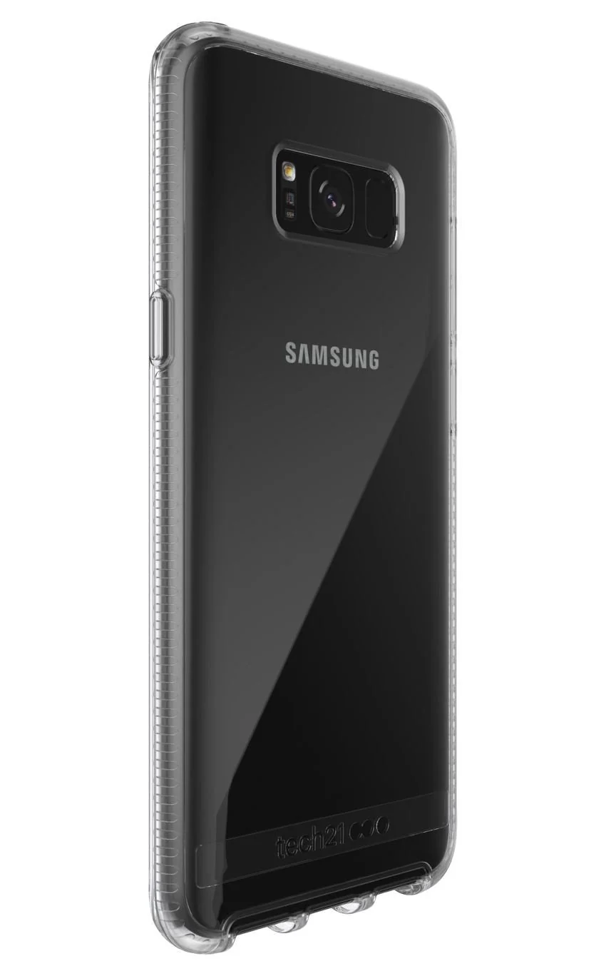 Tech21 Pure Clear Slim Rugged Case For Galaxy S8+ Clear - Image 2