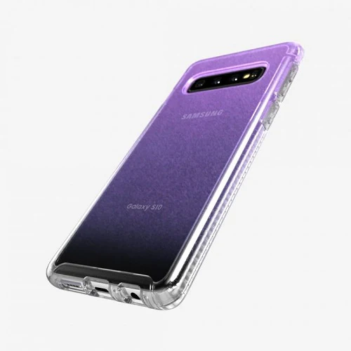 Tech21 Pure Shimmer Case for Samsung Galaxy S10 - Pink - Image 3
