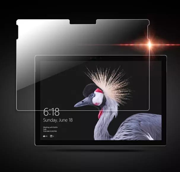 Tempered Glass Screen Protector for Surface Go 1  / 2 /  3 / 4 Clear - Image 3