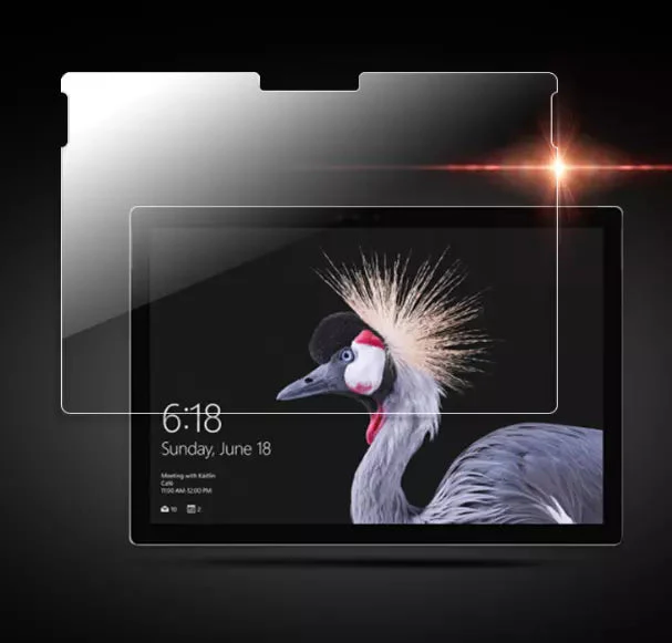 Tempered Glass Screen Protector for Surface Pro 7+ / 7 / 6 / 5 / 4 - Clear - Image 3