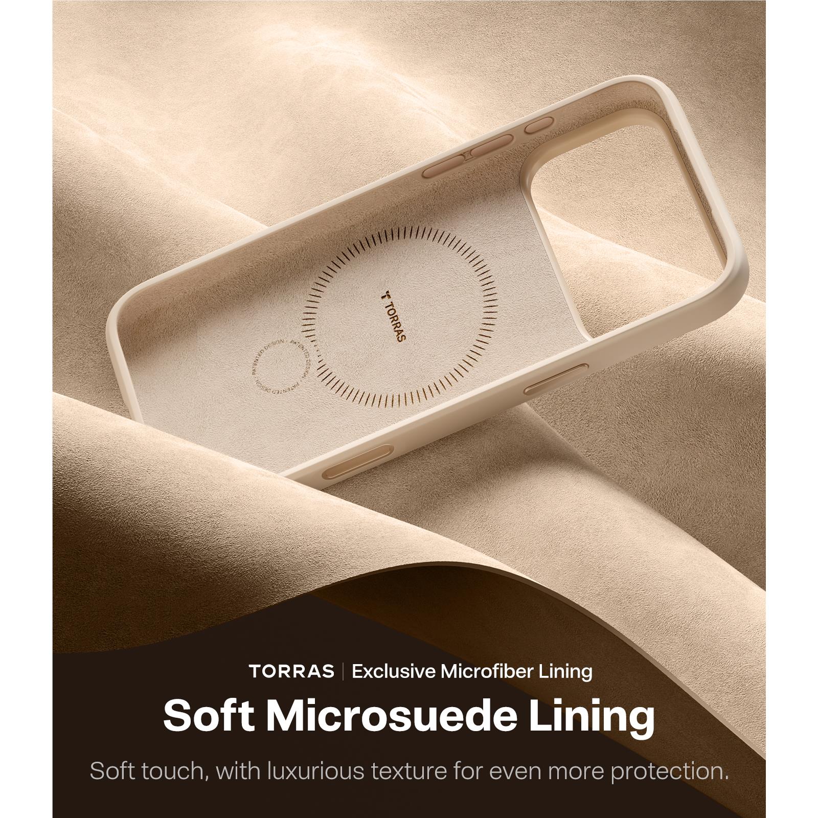 Torras Ostand Silicone MagSafe Case iPhone 17 Pro - Modern Brown - Image 7