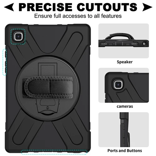 Rugged Protective Case Hand & Shoulder Strap Galaxy Tab A7 2020 10.4 SM-T500 & 505 - Image 9