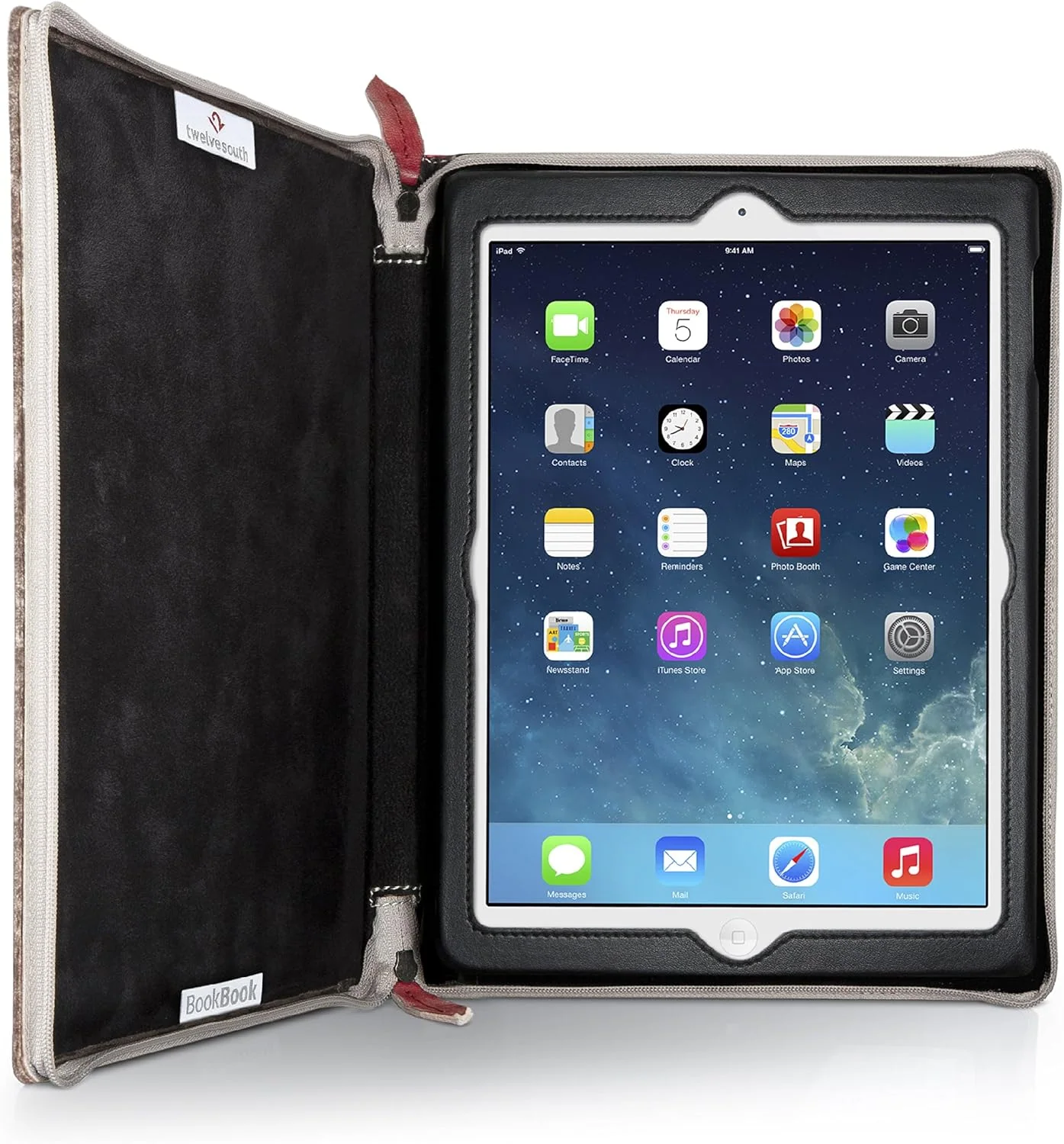 Twelve South Rutledge Leather BookBook for Apple iPad Air 1st Gen - Image 5