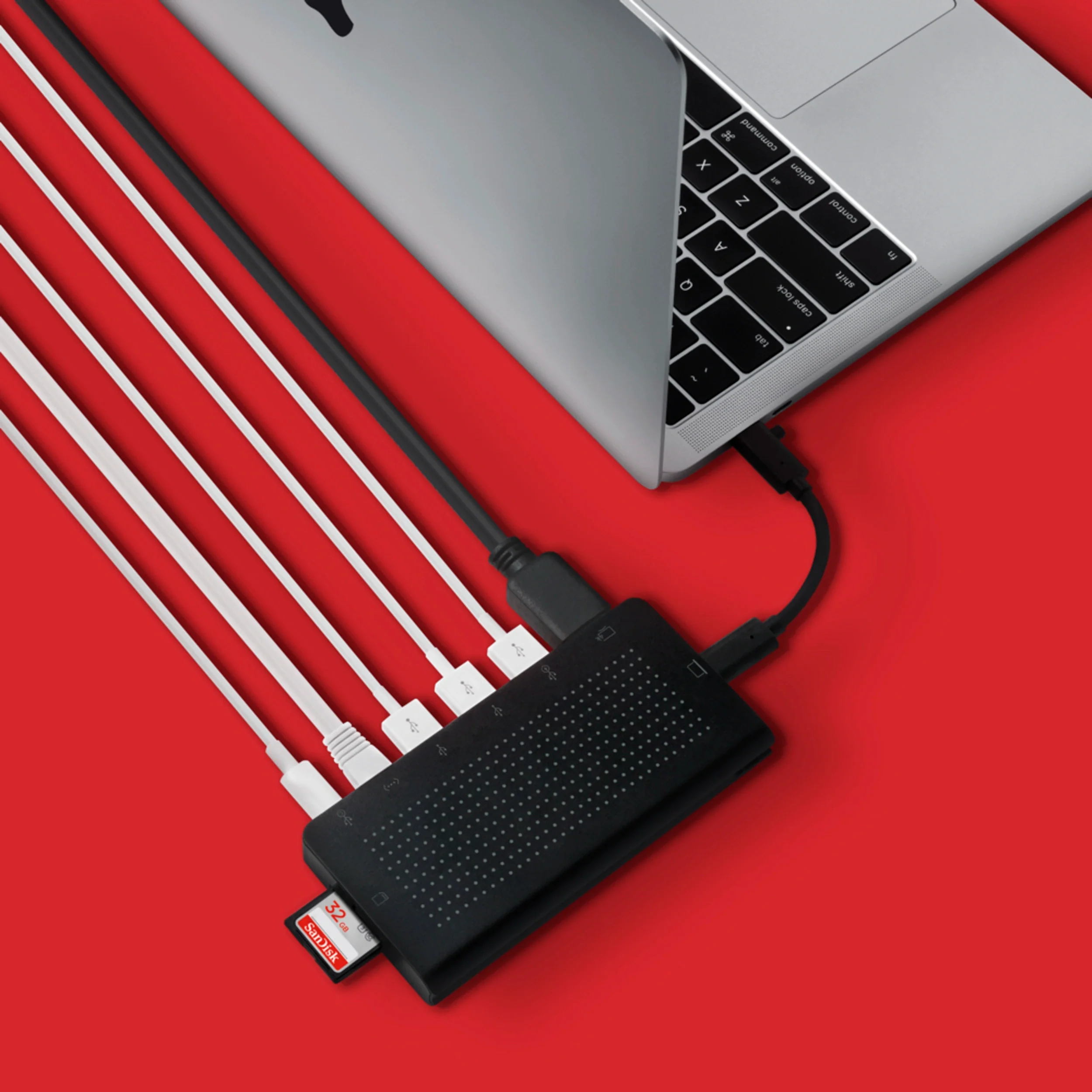 Twelve South StayGo USB-C Multiport Hub (Black) - Image 5