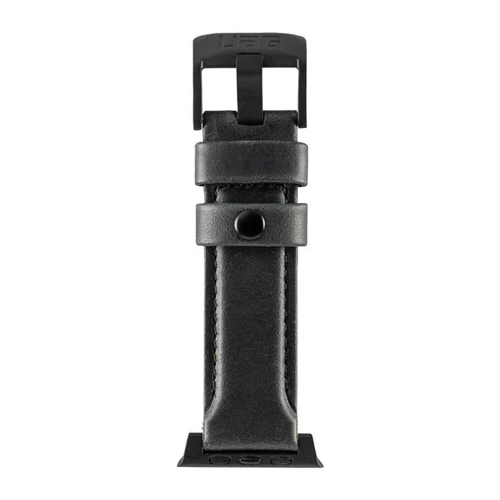 UAG Apple Watch Leather Range Strap 44 / 42mm - Black - Image 3