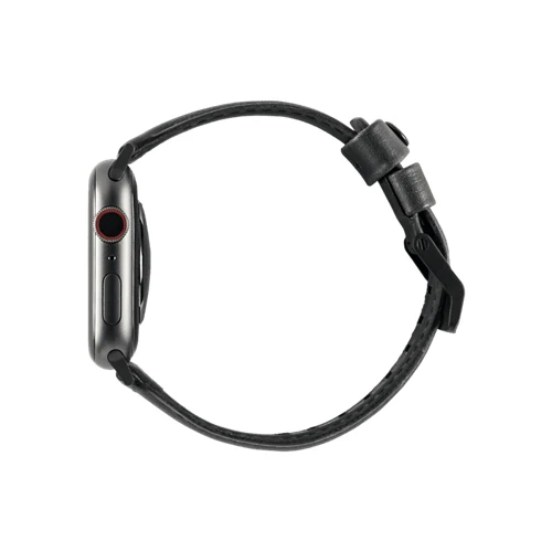 UAG Apple Watch Leather Range Strap 44 / 42mm - Black - Image 7