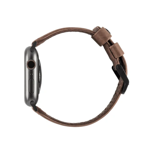 UAG Apple Watch Leather Range Strap 44 / 42mm - Brown - Image 9