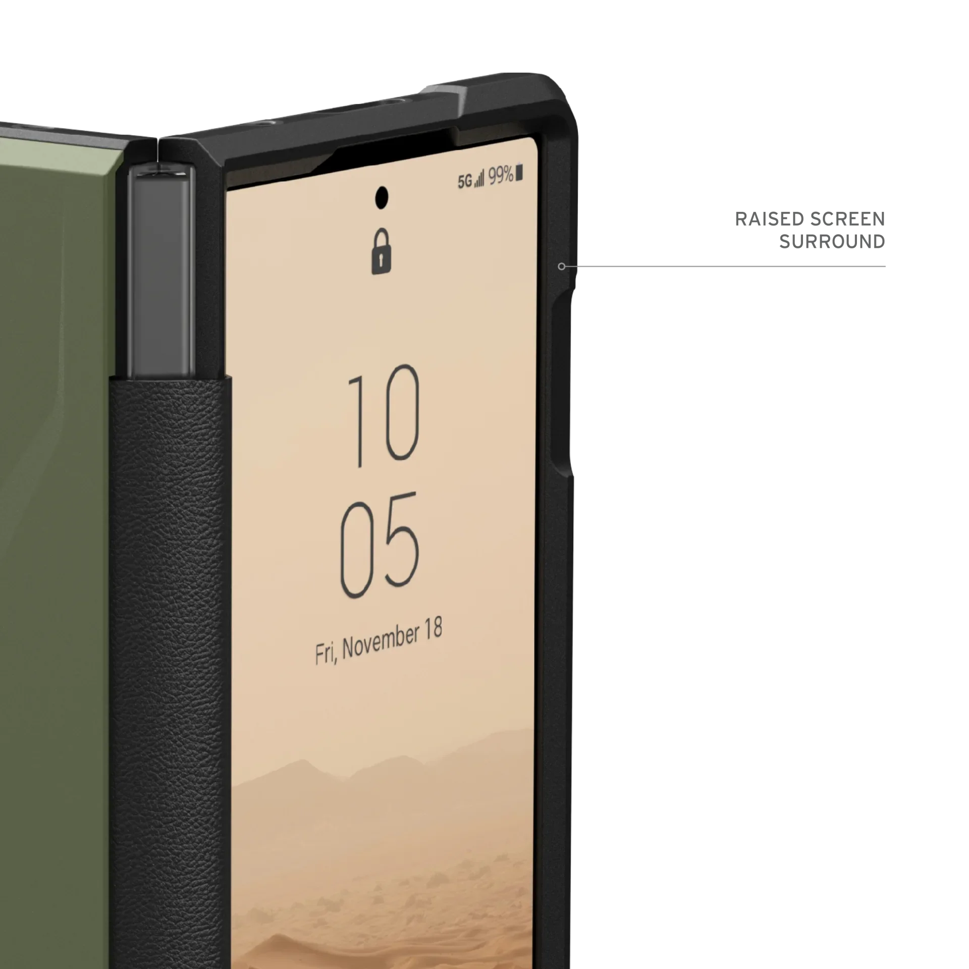 Civilian Series Galaxy Z Fold6 (2024) Case-Olive - Image 12