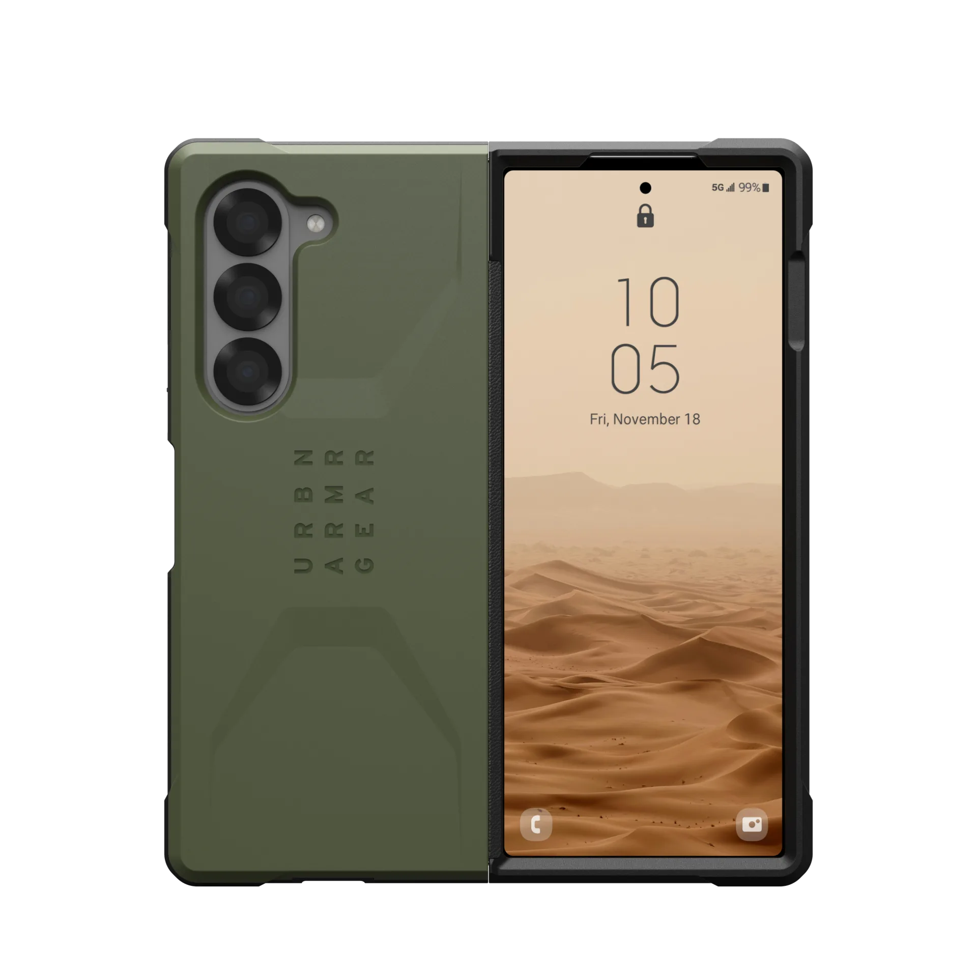 Civilian Series Galaxy Z Fold6 (2024) Case-Olive - Image 2
