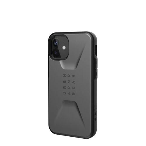 UAG Civilian Case iPhone 12 Mini 5.4 inch - Silver - Image 5