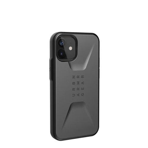 UAG Civilian Case iPhone 12 Mini 5.4 inch - Silver - Image 7
