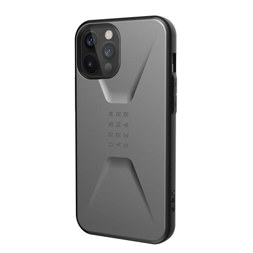 UAG Civilian Case iPhone 12 Pro Max 6.7 inch - Silver - Image 3