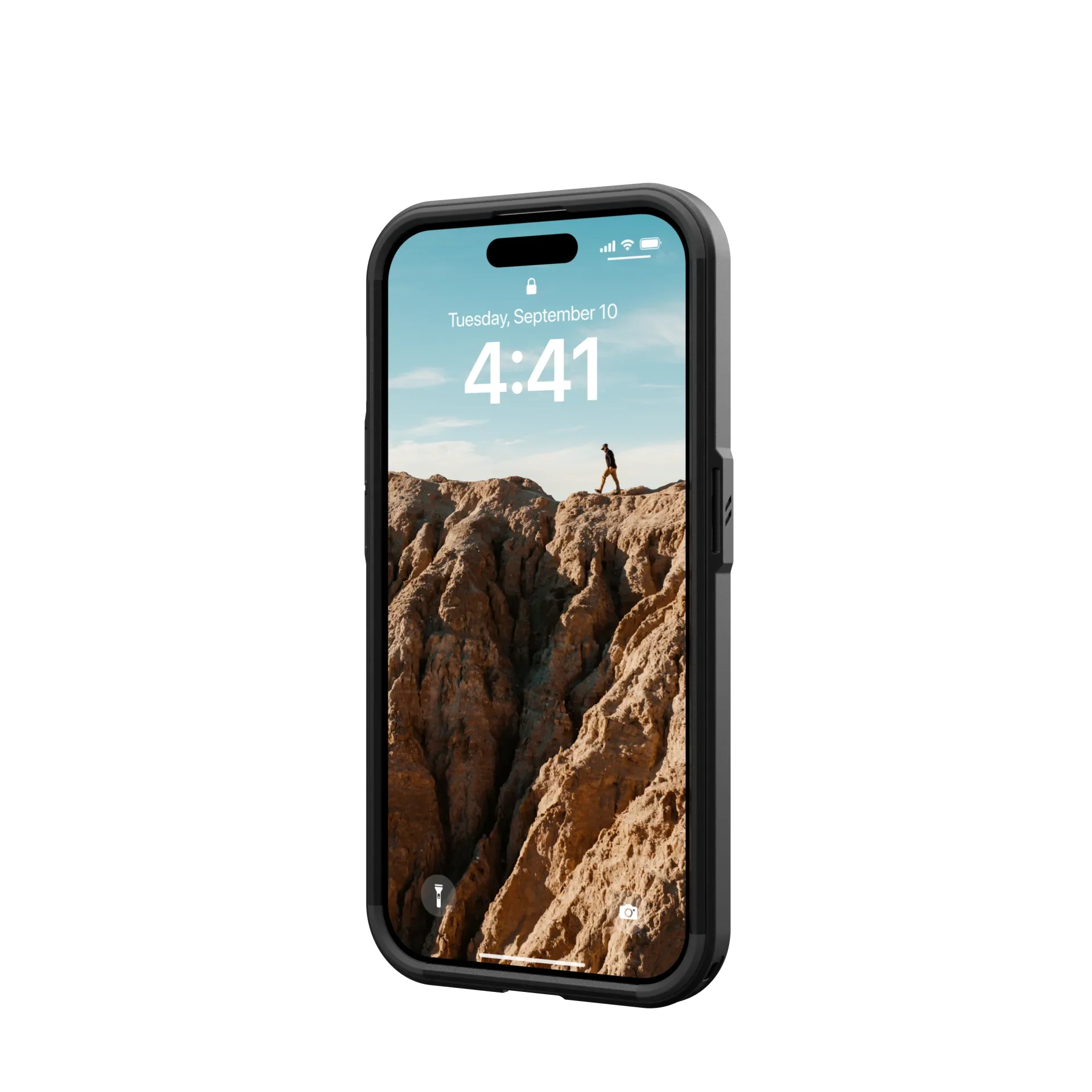 UAG Civilian MagSafe Rugged Slim Case iPhone 15 Pro 6.1 Black - Image 5