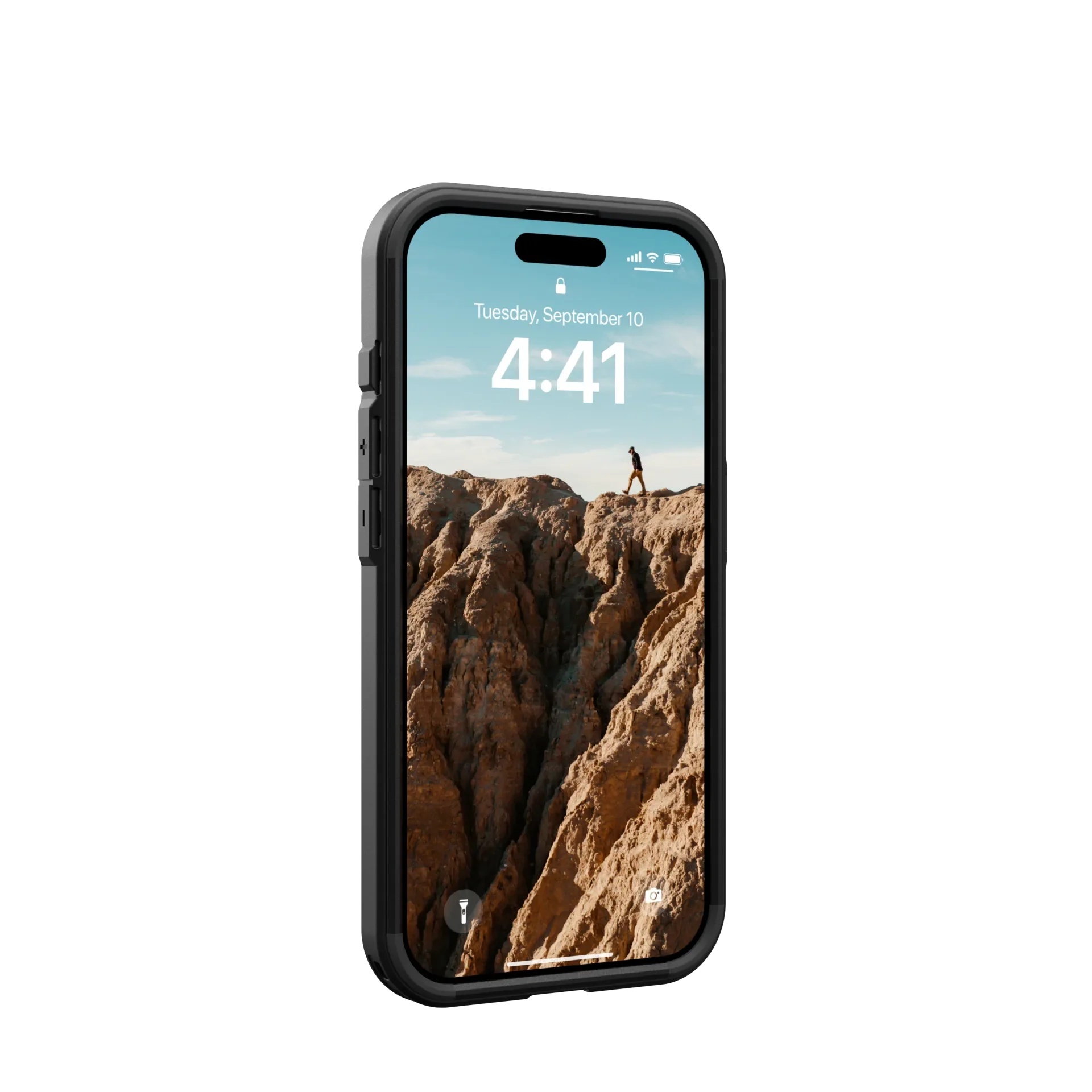 UAG Civilian MagSafe Rugged Slim Case iPhone 15 Pro 6.1 Mallard Blue - Image 6